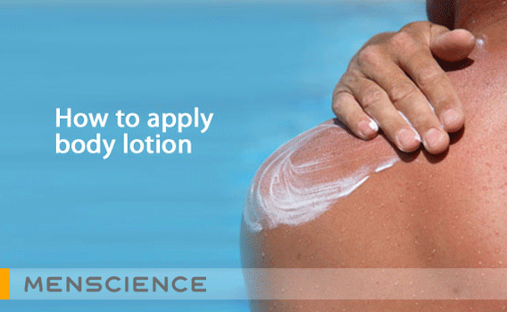 A Guys Guide To Applying Body Lotion MenScience